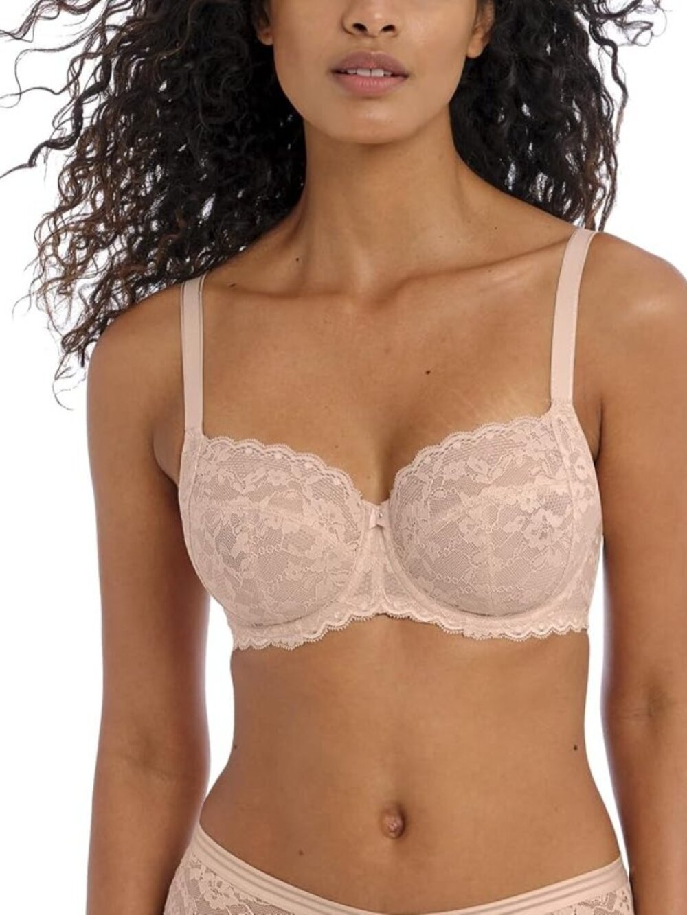 ✨ Freya Offbeat Underwire Side Support Bra Natural Beige 36K NWT $68